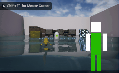 Gif of chain attack input tests. 